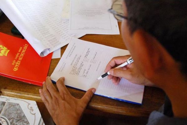 thời gian công chứng sổ đỏ